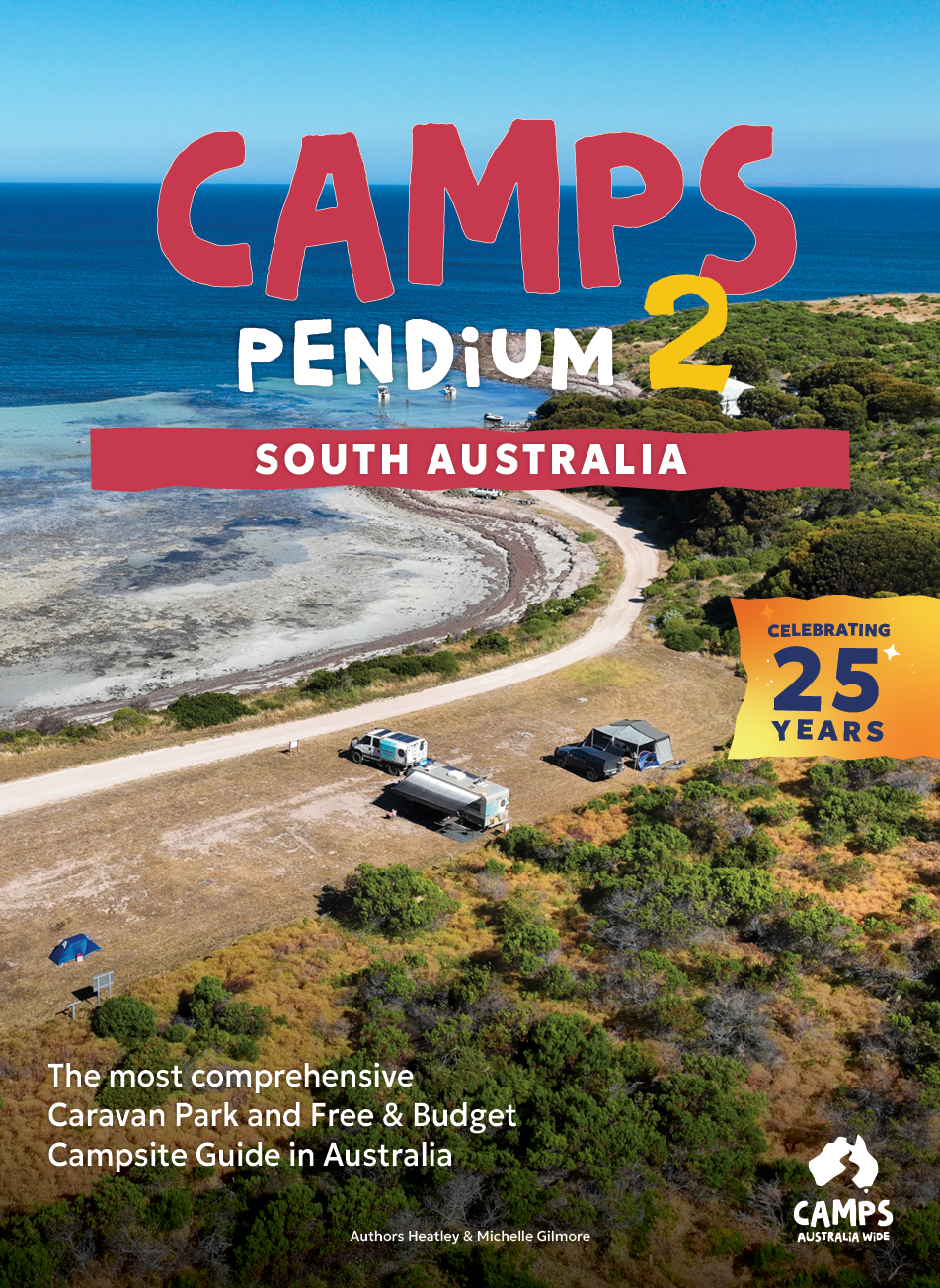 Preorder the New 2026 CAMPS Pendium 2: Boxed Set of 7 handy State Camping Guides