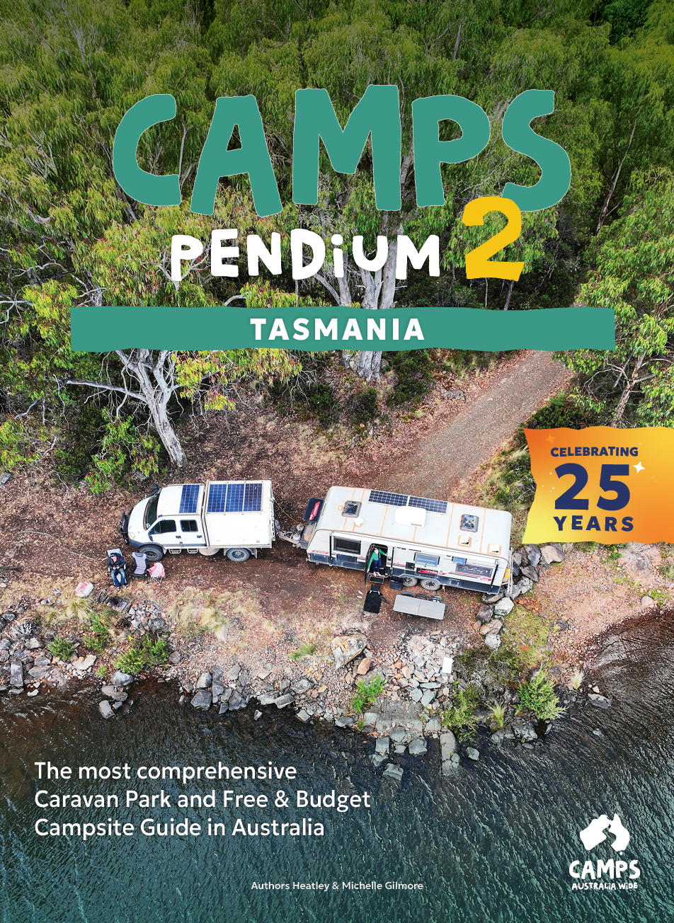 Preorder the New 2026 CAMPS Pendium 2: Boxed Set of 7 handy State Camping Guides