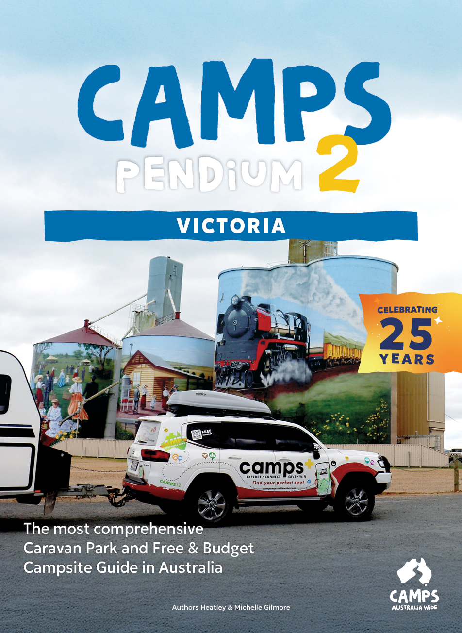 Preorder the New 2026 CAMPS Pendium 2: Boxed Set of 7 handy State Camping Guides