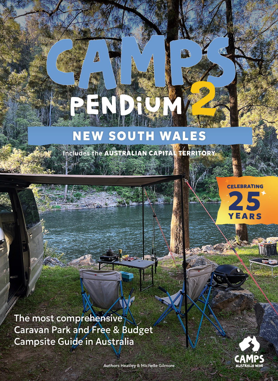Preorder the New 2026 CAMPS Pendium 2: Boxed Set of 7 handy State Camping Guides