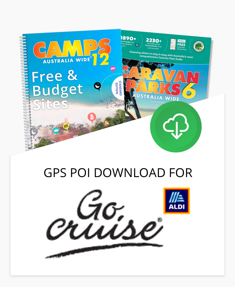 CAMPS Australia Wide Premium POIs for GoCruise GPSs