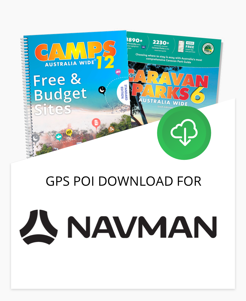 CAMPS Australia Wide Premium POIs for NAVMAN GPSs