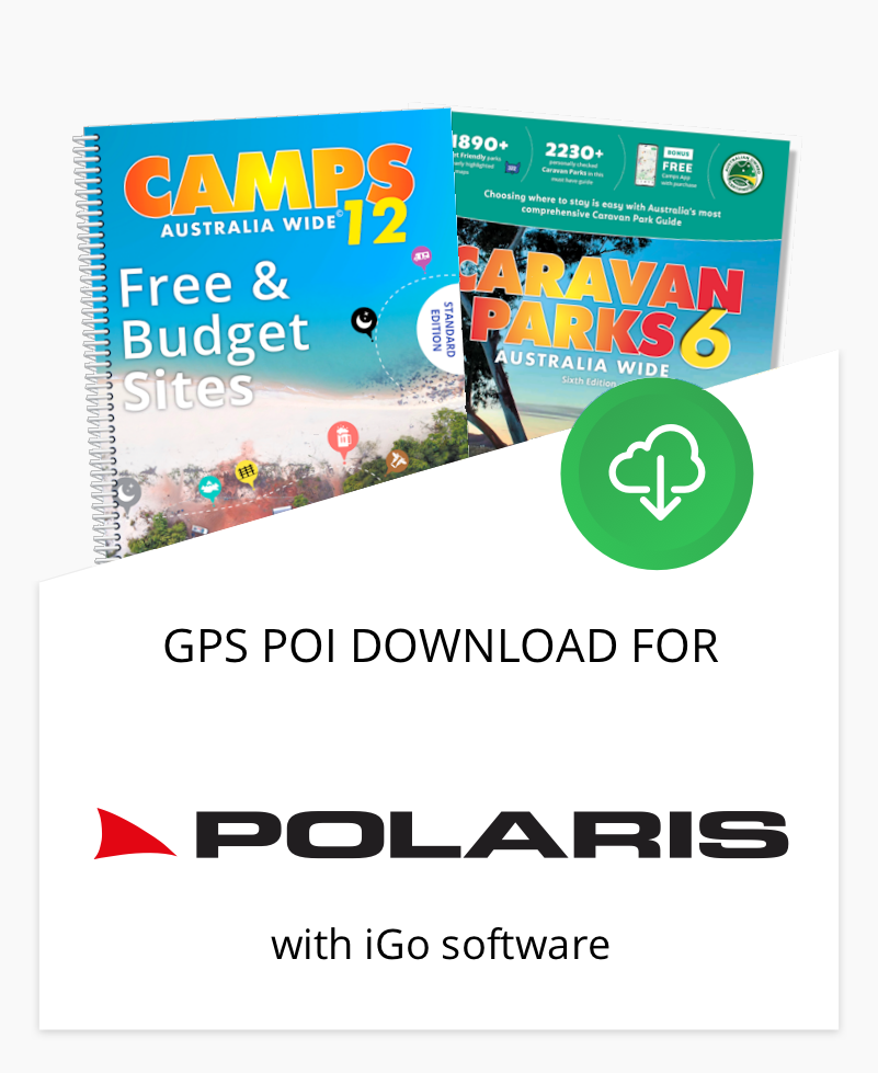 CAMPS Australia Wide Premium POIs for Polaris GPSs with iGo software
