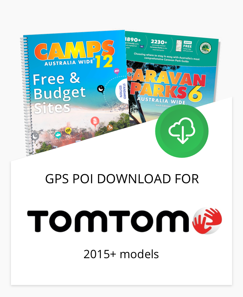 CAMPS Australia Wide Premium POIs for TomTom - 2015+ Models