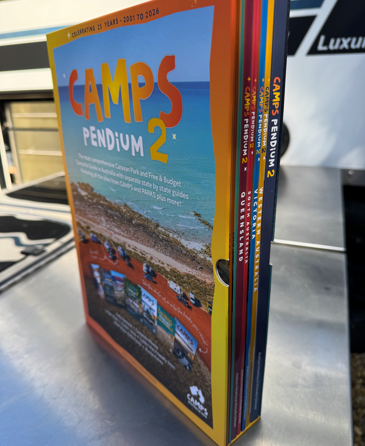 New 2026 CAMPS Pendium 2: Boxed Set of 7 State Camping Guides