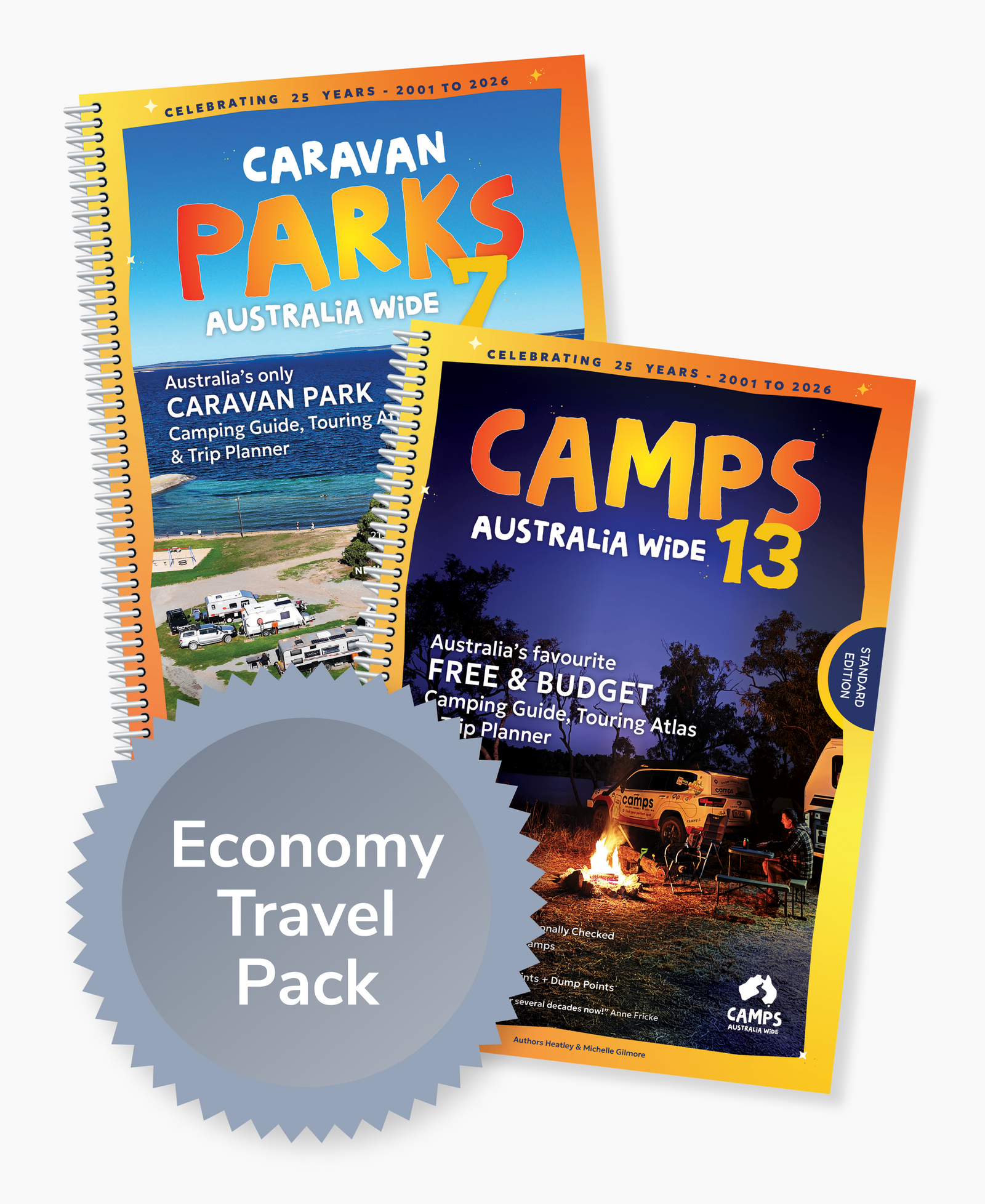 Economy Travel Pack (Camps 13 A4 + Caravan Parks 7) PRE-ORDER NOW