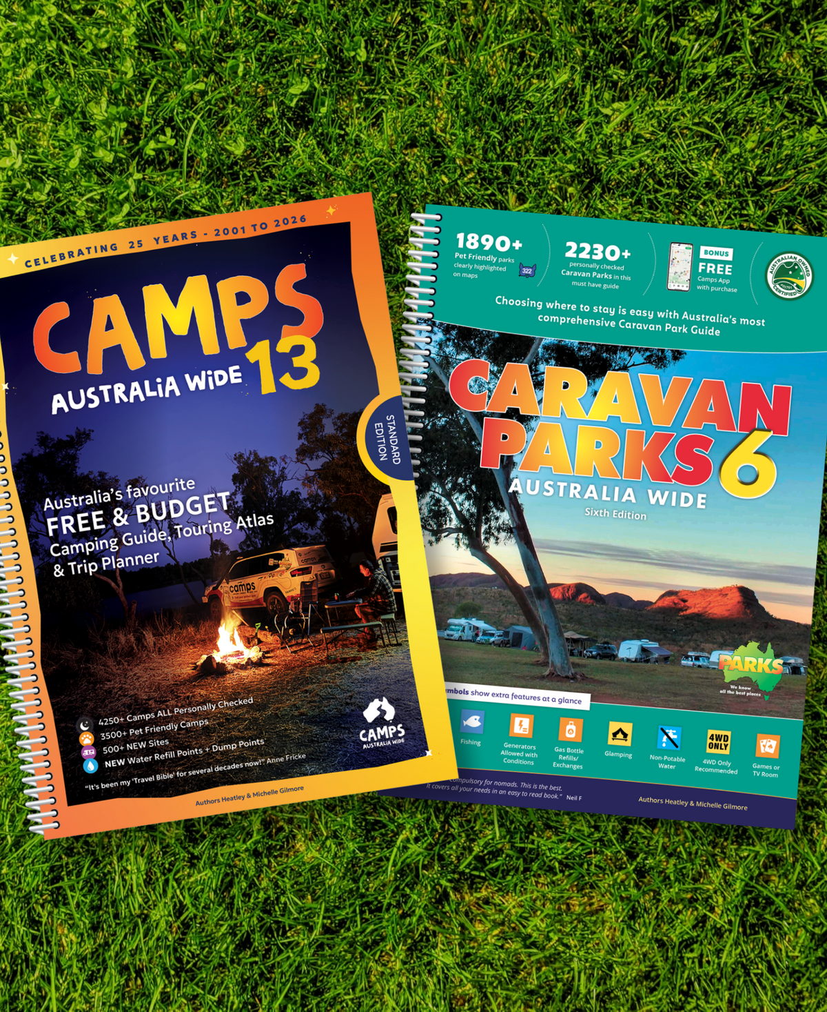 Economy Travel Pack (Camps 13 A4 + Caravan Parks 6) Pre-order Now