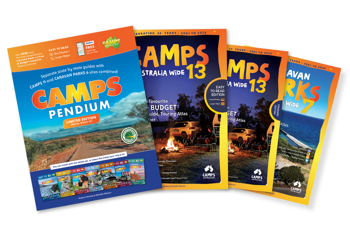 Shop Camping & Caravan Park Guide Books | Camps Australia Wide