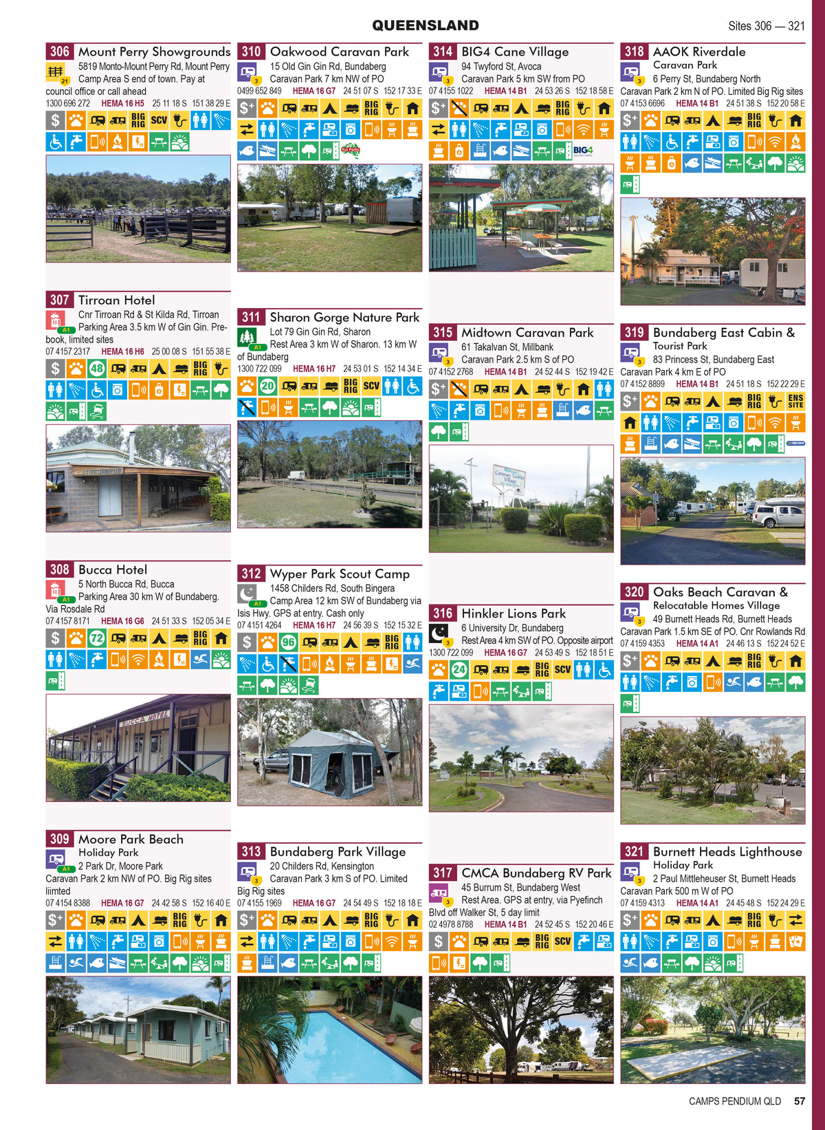 CAMPSPendium: Boxed Set of 7 handy State Guides