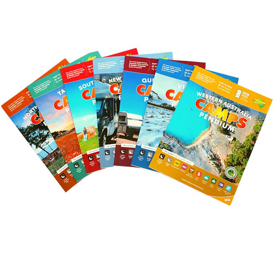 CAMPSPendium: Boxed Set of 7 handy State Guides