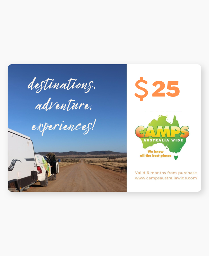 Camps Australia Wide Gift Card