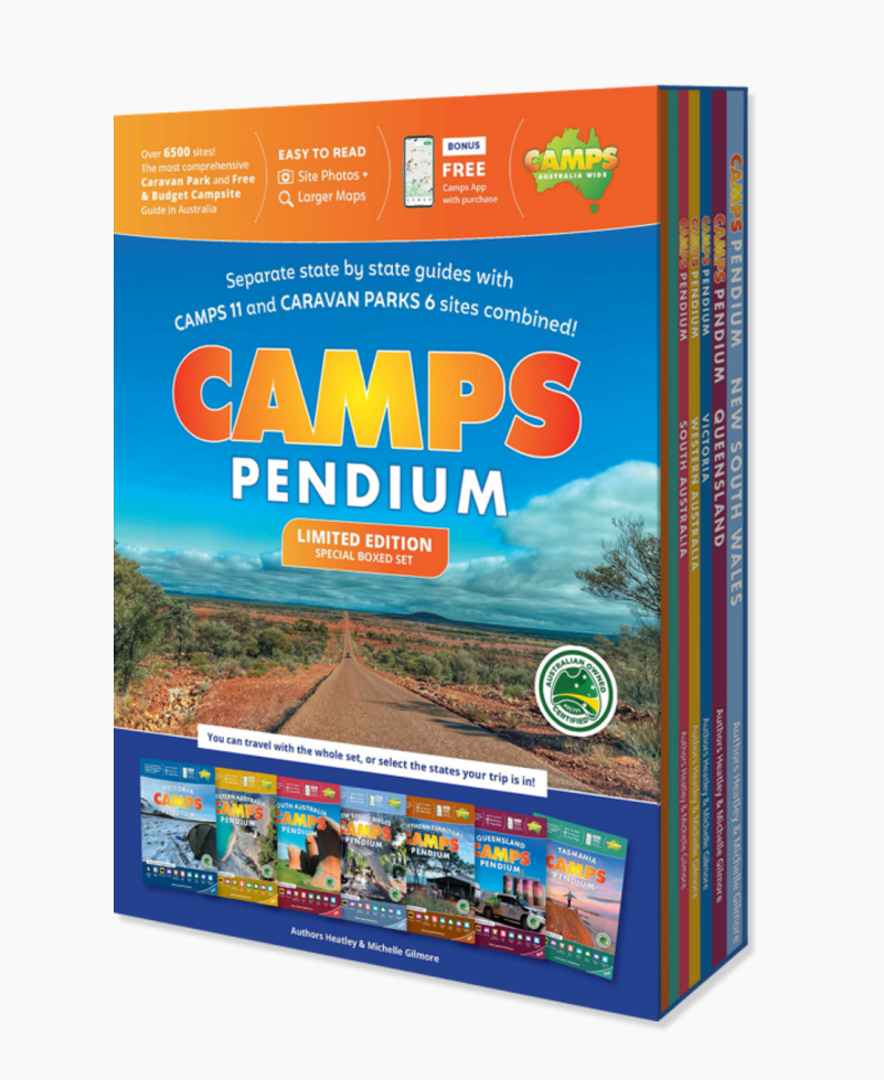 CAMPSPendium: Boxed Set of 7 handy State Guides